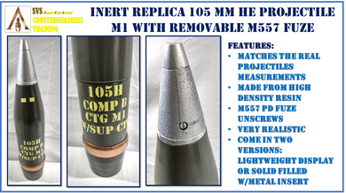 Inert Replica 105mm M1 HE