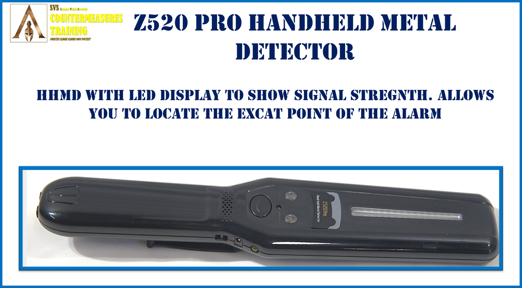 ZPRO HANDHELD METAL DETECTOR