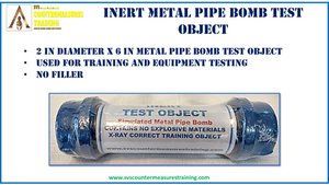 Inert Replica 2 in Metal Pipe Bomb