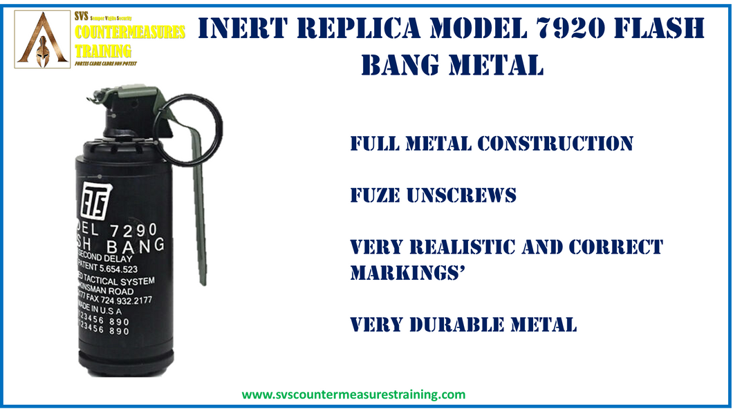 Inert Replica Model 7920 Flash Bang Metal