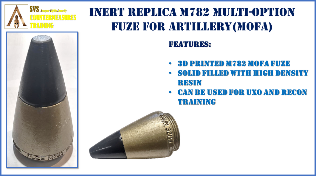 Inert Replica M782 Multi Option Fuze for Artillery (MOFA)