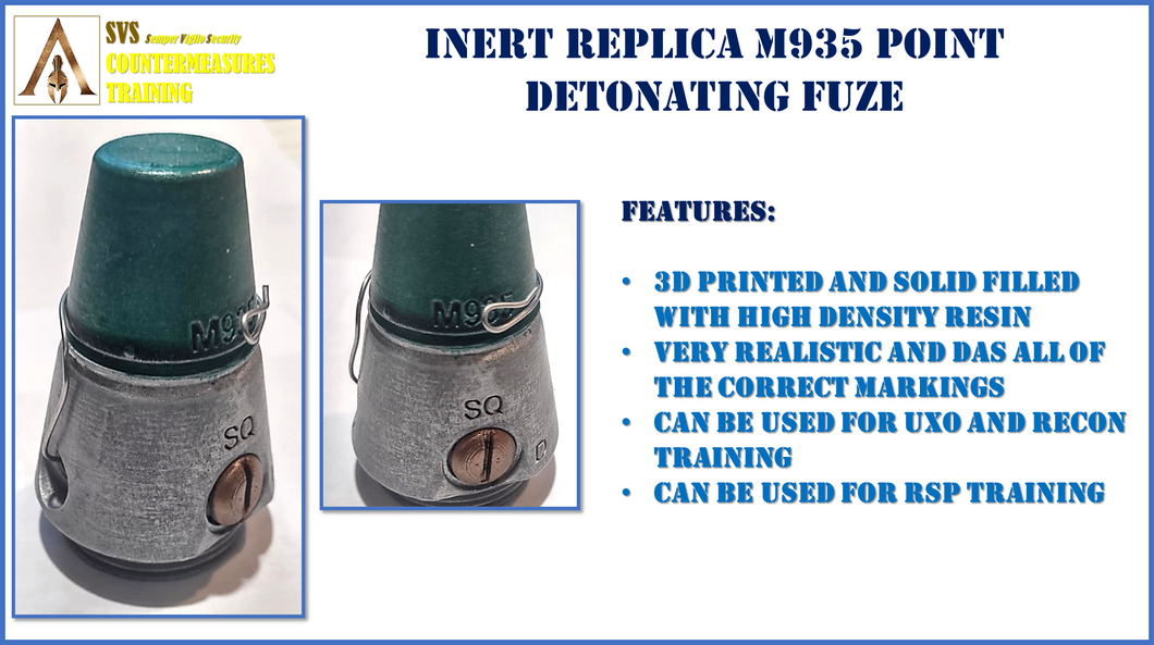 Inert Replica M935 Point Detonating fuze