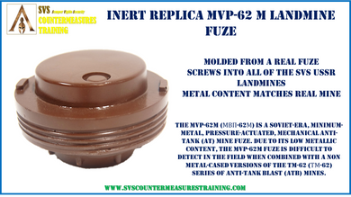 Inert Replica MVP-62M USSR Landmine fuze