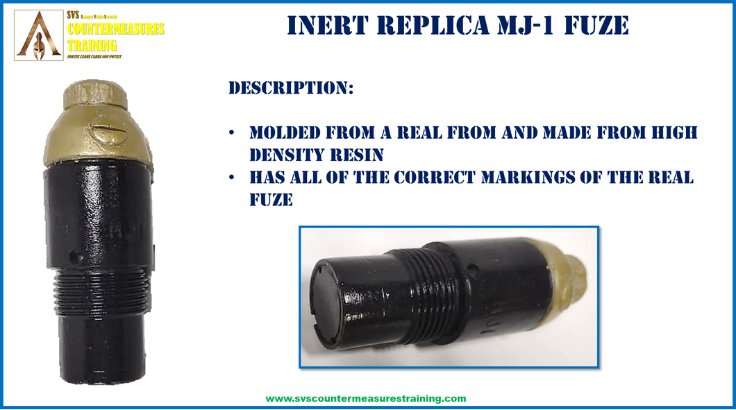 Inert Replica Chinese MJ-1 Point Detonating (PD)  Fuze