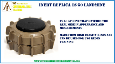 Inert Replica TS-50 AP mine