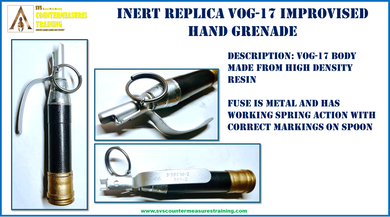 Inert Replica VOG-17 Improvised Hand Grenade