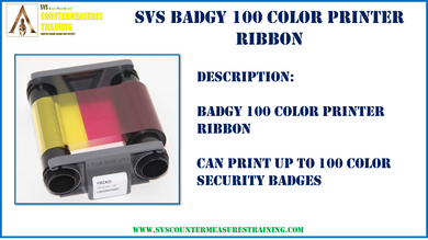 SVS Badgy 100 Color Printer Ribbon