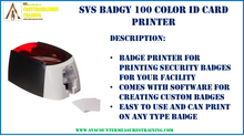 SVS Security Badge Printer Badgy 100