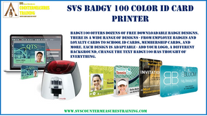 SVS Security Badge Printer Badgy 100