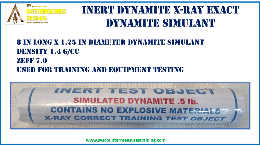 Inert Dynamite Simulant x-ray correct