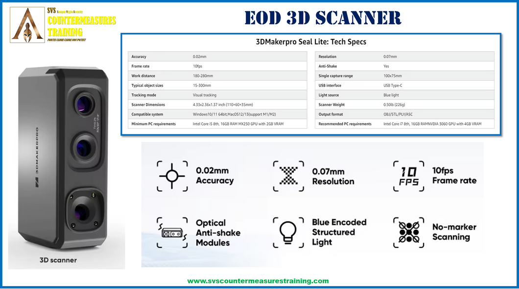 EOD 3D Scanner.2mm