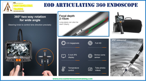 EOD Articulating 360 degree Endoscope