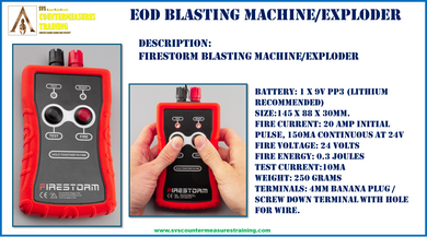 EOD Blasting Machine/Exploder