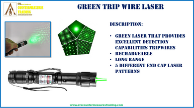 Green Laser Tripwire Detection