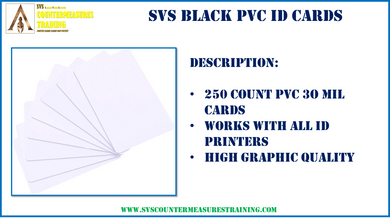 SVS ID Card Blanks 250 count