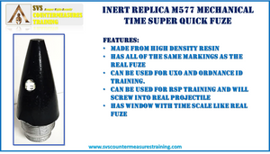 Inert Replica M577 MTSQ Fuze