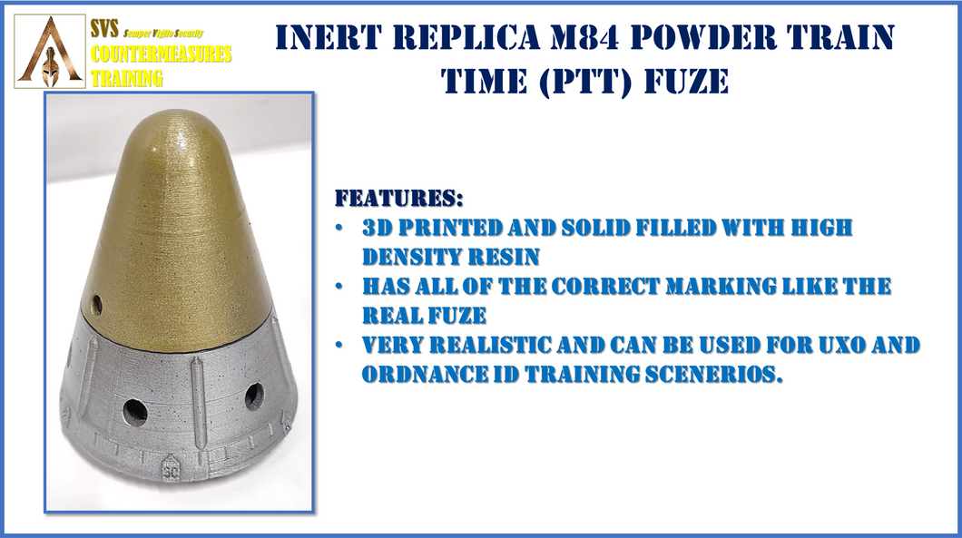 Inert Replica M84 PTT fuze