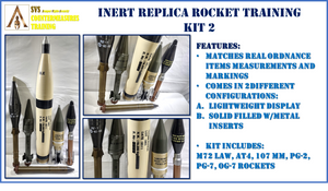 Inert Replica Rocket Training Kit 2