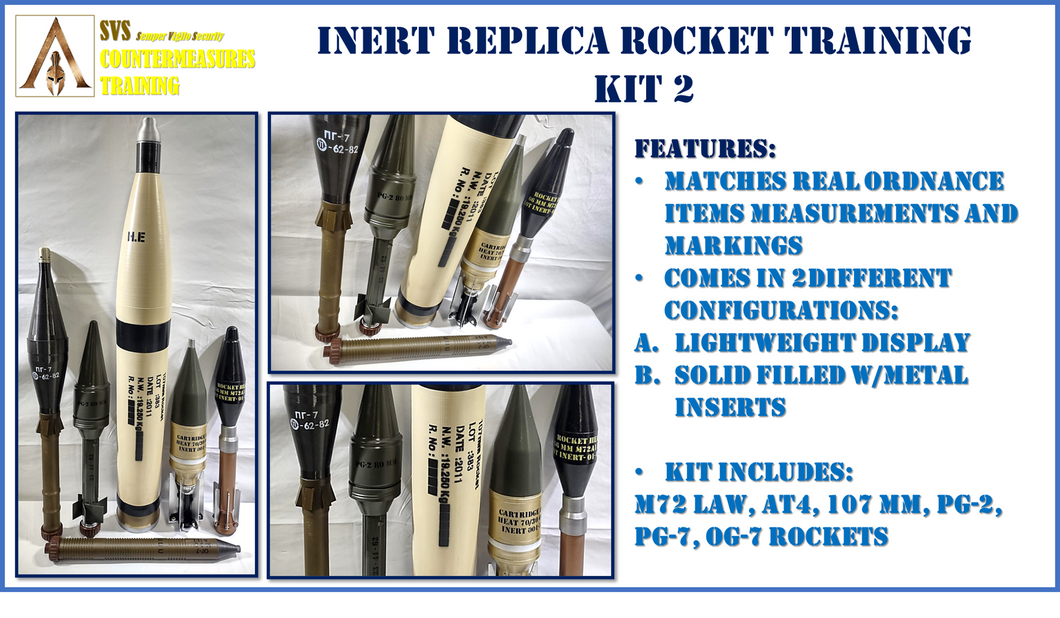 Inert Replica Rocket Training Kit 2