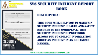 SVS Security Incident Book