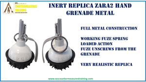 Inert Replica ZARA-2 Hand Grenade deluxe Full Metal