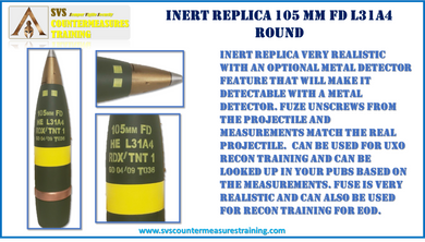 Inert Replica 105mm FD L31A4