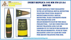 Inert Replica 105mm FD L31A4