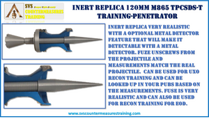 Inert Replica 120 mm M865