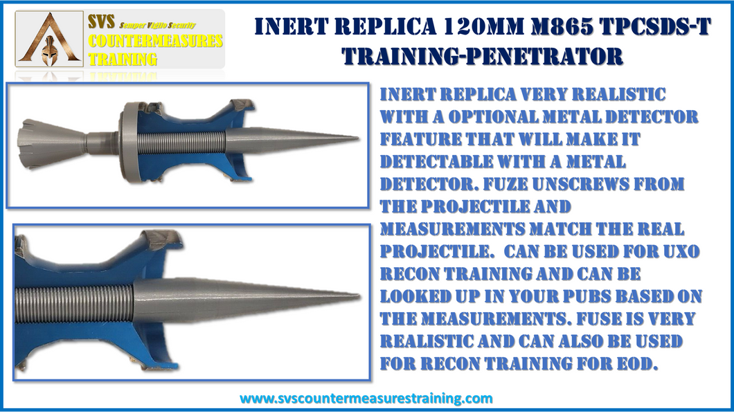 Inert Replica 120 mm M865