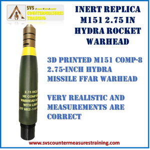 Inert Replica 2.75 in HYDRA Rocket