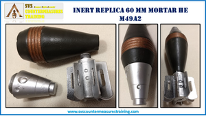 Inert Replica 60 mm mortar HE M49A2