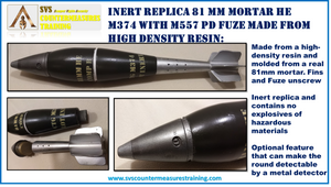 Inert Replica Projectile Training Kit