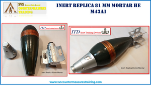 Inert Replica 81 mm mortar HE M43A1