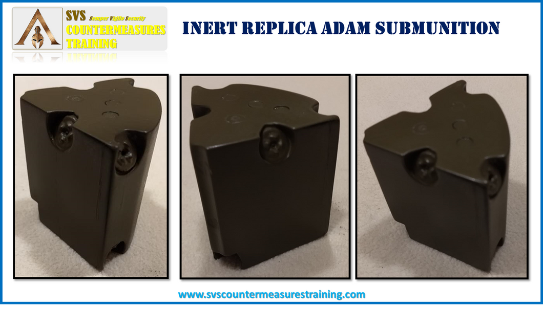 Inert Replica ADAM submunition