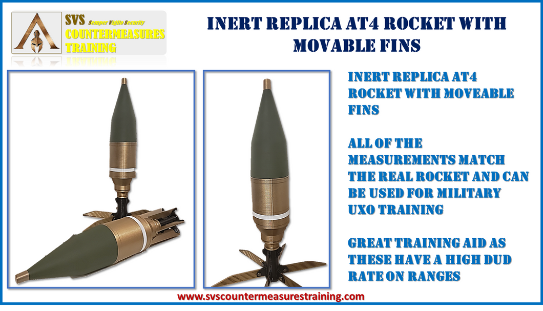 Inert Replica AT4 Rocket