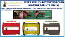 Inert Replica 100 ft roll Detonating Cord (X-Ray Accurate)