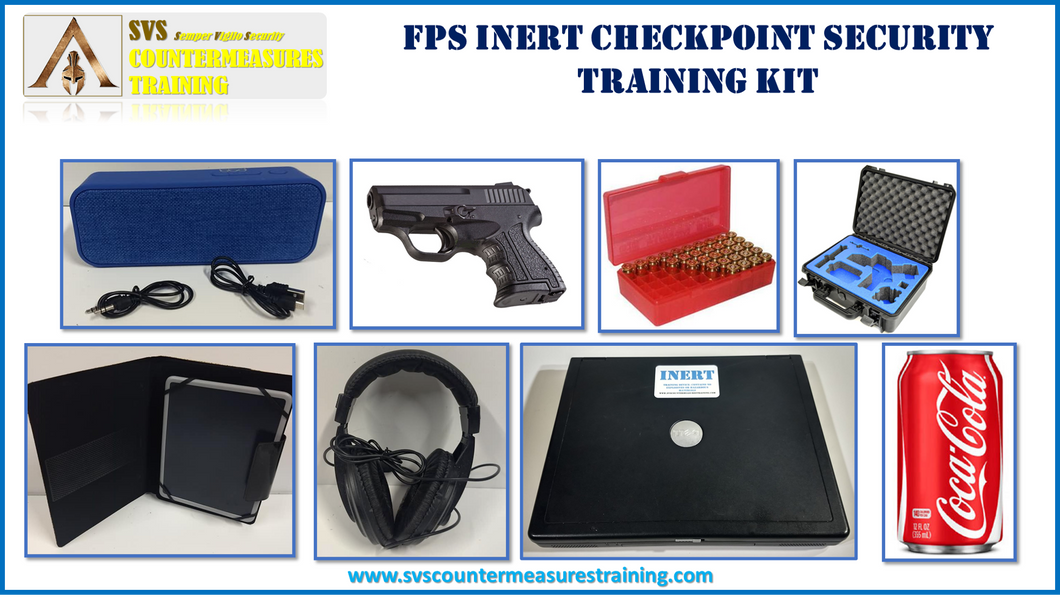 AVSEC Penetration Testing/Training Checkpoint Security test kit