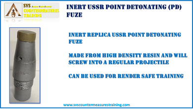 Inert Replica USSR M-12 Point Detonating (PD) artillery Fuze