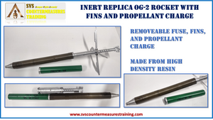 Inert Replica Ordnance OG-2 Rocket deluxe