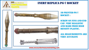 Inert Replica PG-7 Rocket