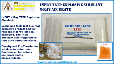 INERT TATP HME X-Ray Accurate Explosive Simulant