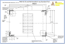 EOD Step Wedge for Portable X-Ray  ASNI 42.55 and NIJ