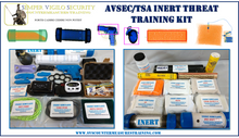 AVSEC INERT Advanced Checkpoint Threat Detection Training Kit