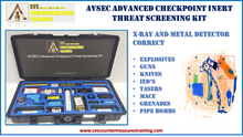 AVSEC INERT Advanced Checkpoint Threat Detection Training Kit