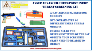 AVSEC INERT Advanced Checkpoint Threat Detection Training Kit