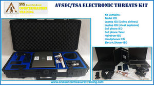 AVSEC INERT Electronics Threat Kit