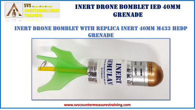 INERT Drone IED Bomblet Replica 40mm