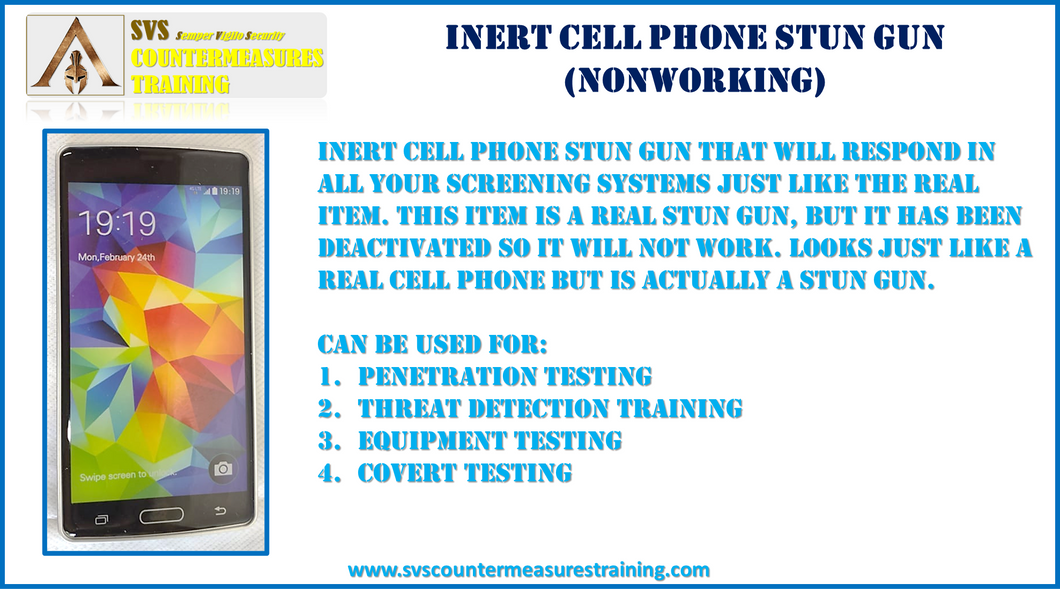 INERT Cell Phone Stun Gun