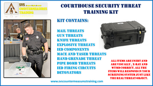 Building Security Checkpoint and Mail Threat Training Kit