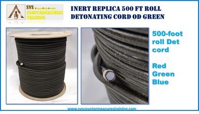 Inert replica 500 foot roll detonating cord